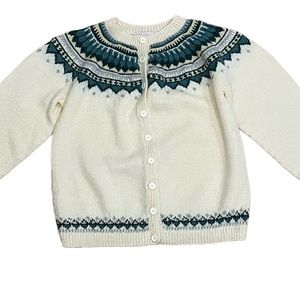 Nonia Handmade in Newfoundland Fair Isle Cardigan